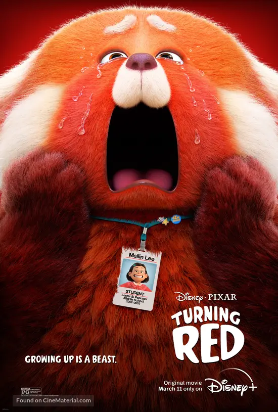 Turning Red (2022) movie poster
