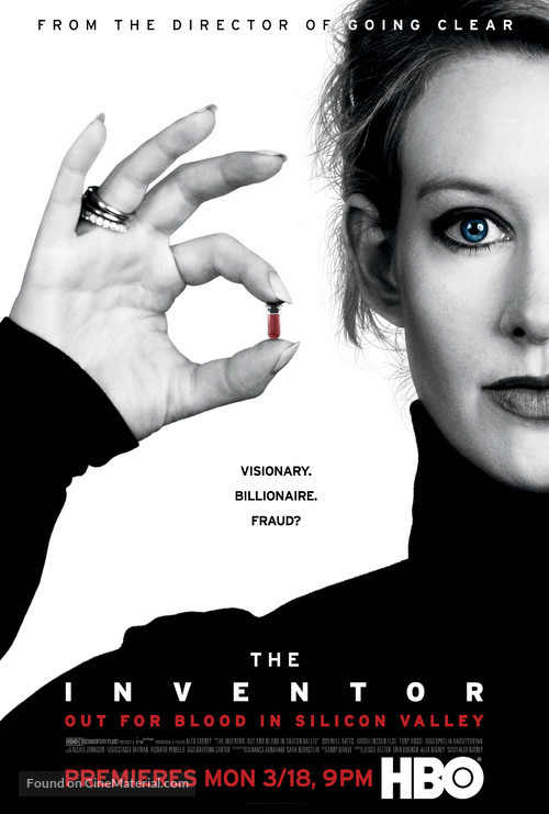 The Inventor: Out for Blood in Silicon Valley - Movie Poster