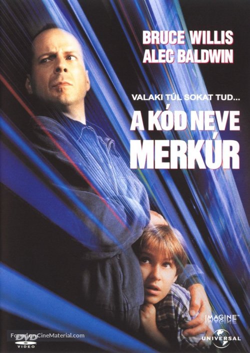 Mercury Rising - Hungarian DVD movie cover