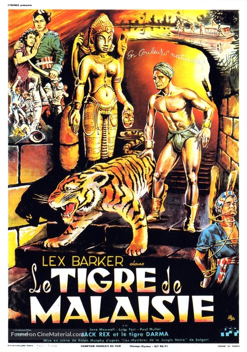 La vendetta dei Tughs - French Movie Poster