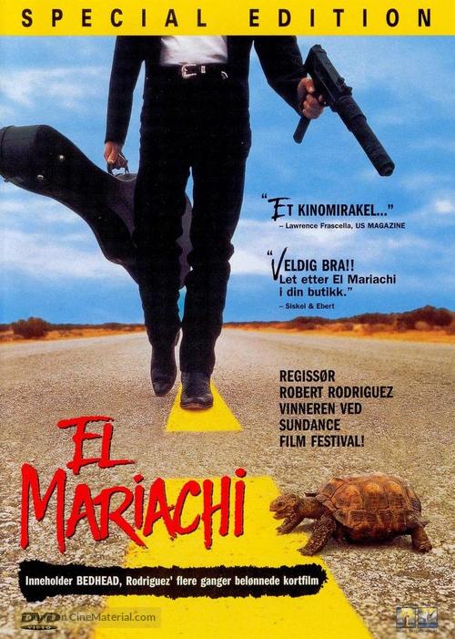 El mariachi - Norwegian DVD movie cover