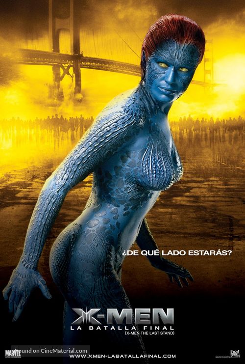 X-Men: The Last Stand - Spanish Movie Poster