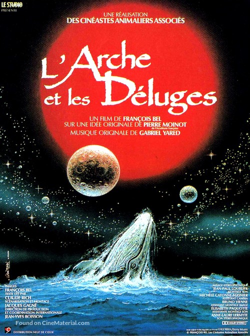 L&#039;arche et les d&eacute;luges - French Movie Poster