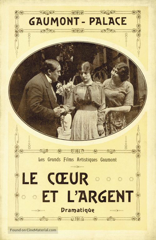 Le coeur et l&#039;argent - French Movie Poster
