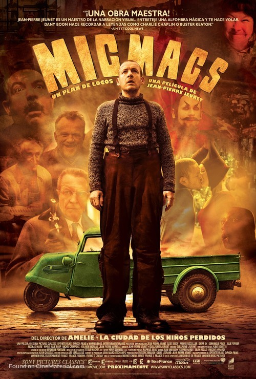 Micmacs &agrave; tire-larigot - Colombian Movie Poster