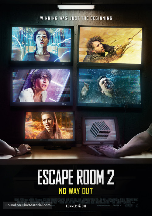 Escape Room: Tournament of Champions - Swedish Movie Poster