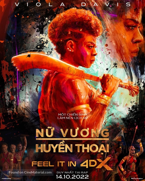 The Woman King - Vietnamese Movie Poster