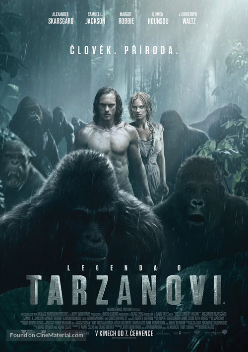 The Legend of Tarzan - Czech Movie Poster