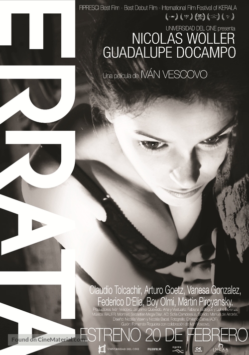 Errata - Argentinian Movie Poster