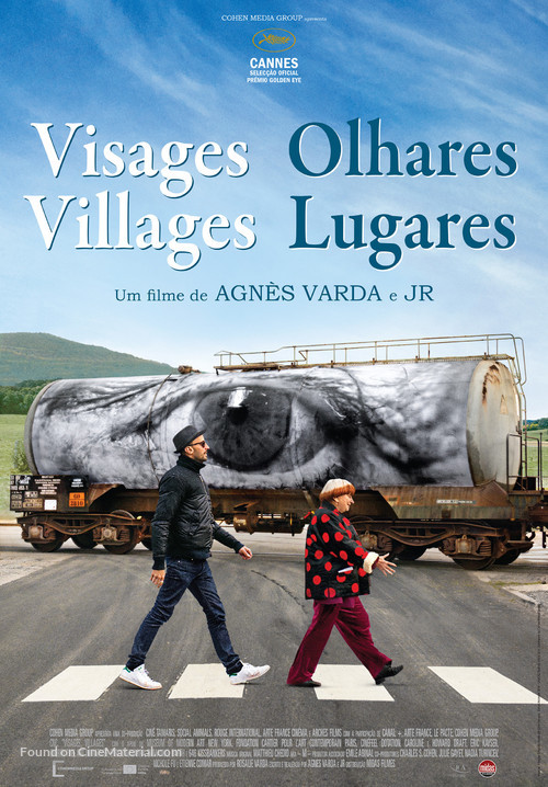 Visages, villages - Portuguese Movie Poster
