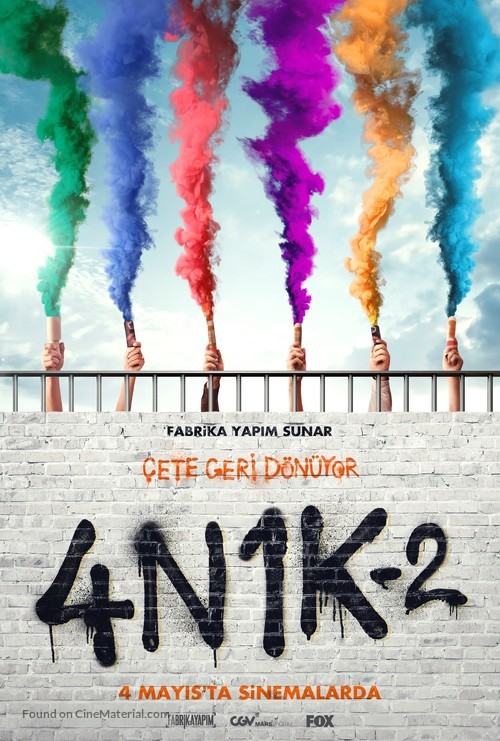 4N1K 2 - Turkish Movie Poster