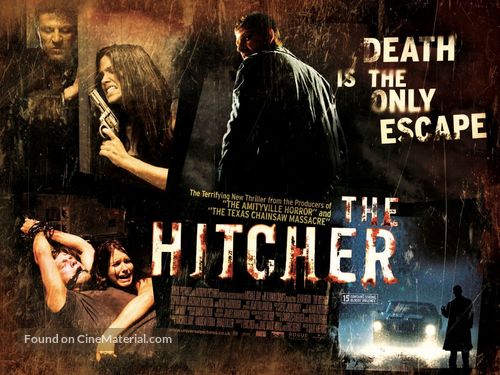 The Hitcher - British Movie Poster
