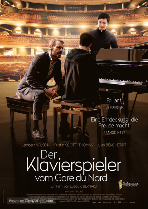 Au bout des doigts - German Movie Poster
