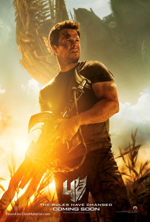 Transformers: Age of Extinction - International Movie Poster