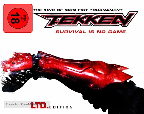 Tekken - Blu-Ray movie cover