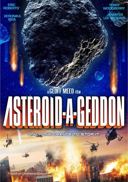 Asteroid-a-Geddon - Malaysian DVD movie cover