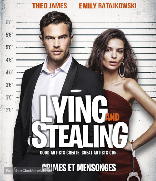 Lying and Stealing - Canadian Blu-Ray movie cover