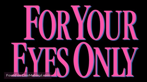 For Your Eyes Only - Logo