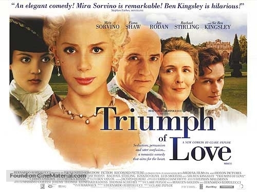 The Triumph of Love - British Movie Poster