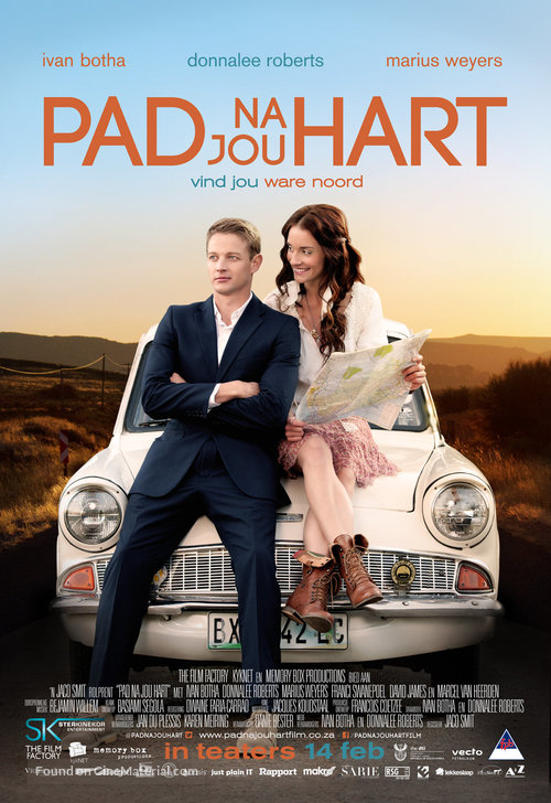 Pad na jou hart - South African Movie Poster