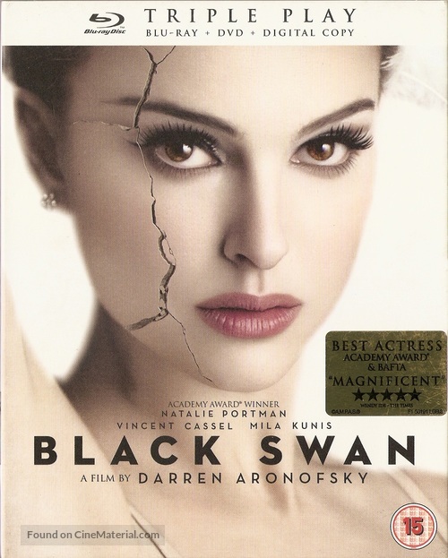 Black Swan - British Blu-Ray movie cover