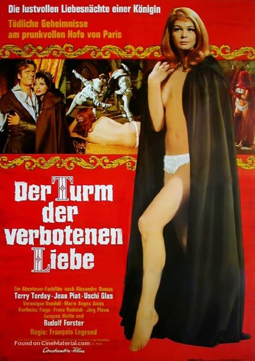 Turm der verbotenen Liebe, Der - German Movie Poster