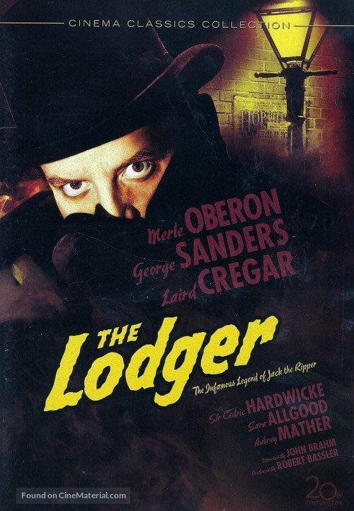The Lodger - DVD movie cover