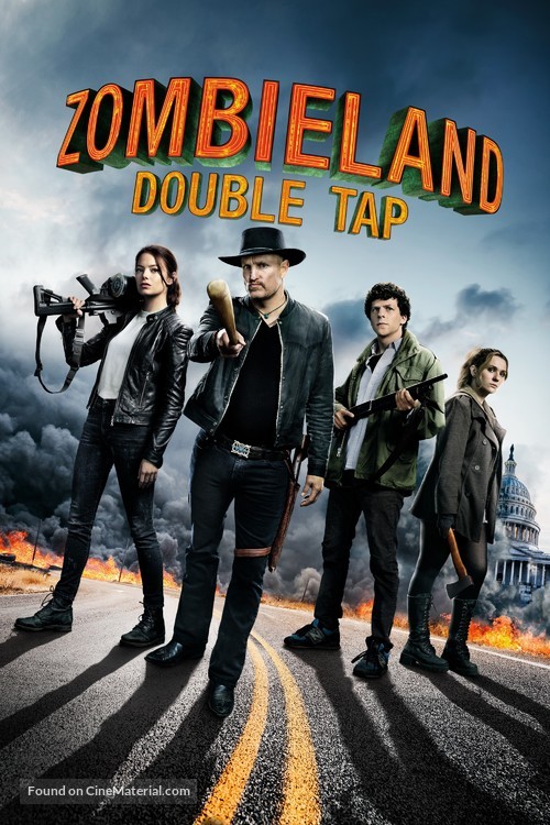 Zombieland: Double Tap - British Movie Cover