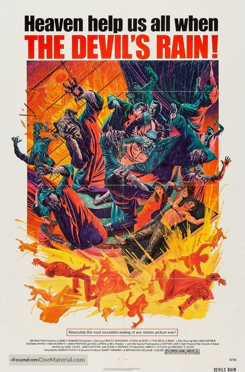 The Devil&#039;s Rain - Movie Poster