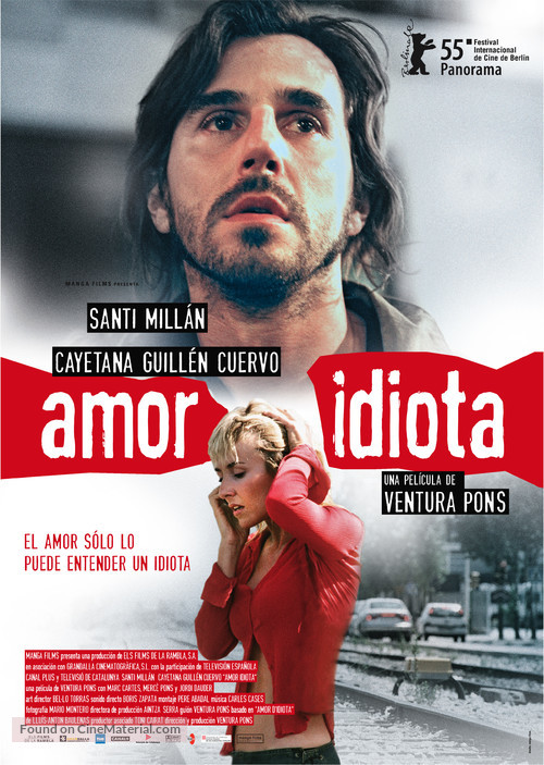 Amor idiota - Spanish Movie Poster