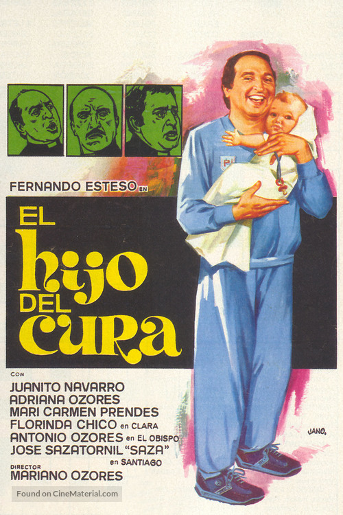 Hijo del cura, El - Spanish Movie Poster