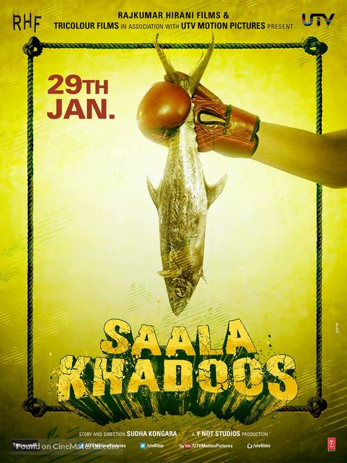 Saala Khadoos - Indian Movie Poster