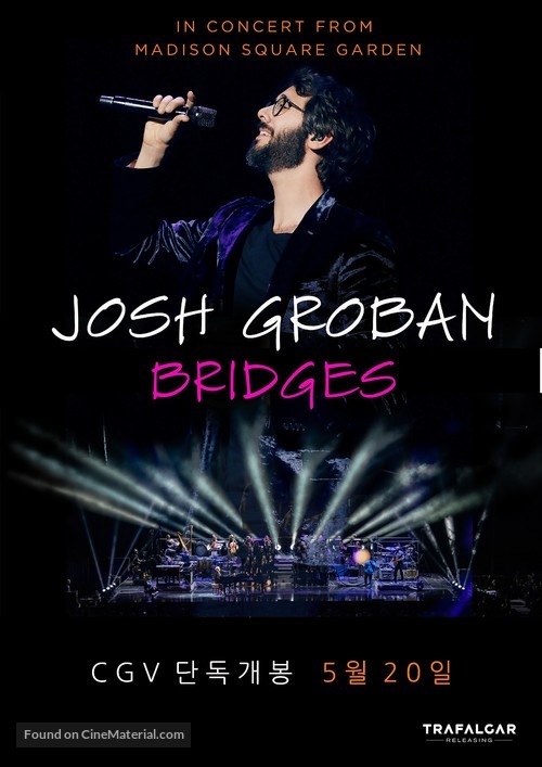 Josh Groban Bridges Live from Madison Square Garden - South Korean Movie Poster