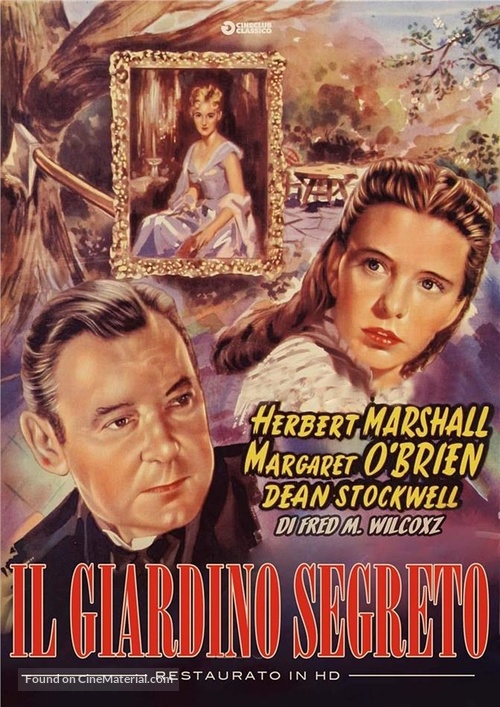 The Secret Garden 1949 Italian Dvd Movie Cover