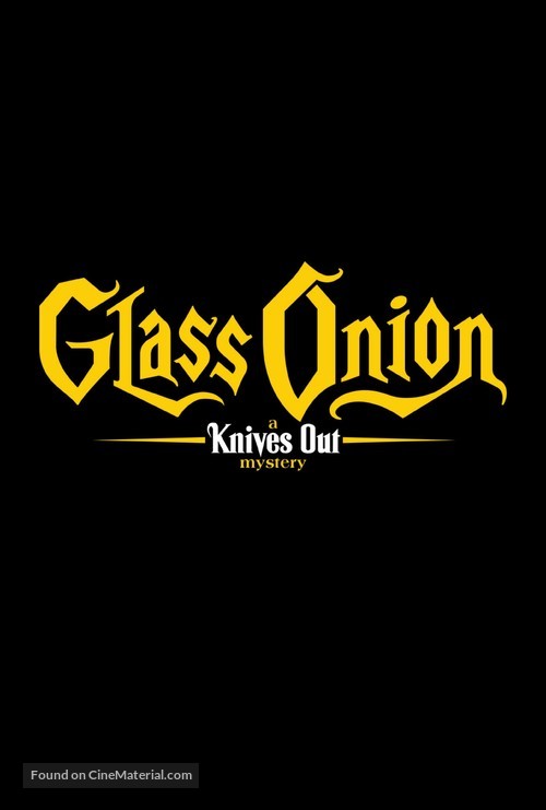 Glass Onion: A Knives Out Mystery - Logo