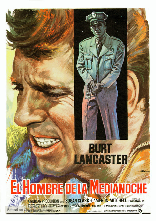 The Midnight Man - Spanish Movie Poster