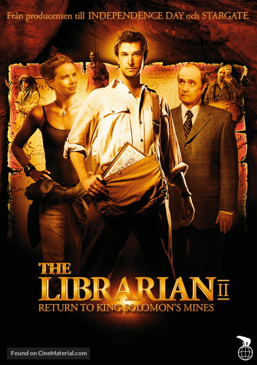 The Librarian: Return to King Solomon&#039;s Mines - Swedish DVD movie cover