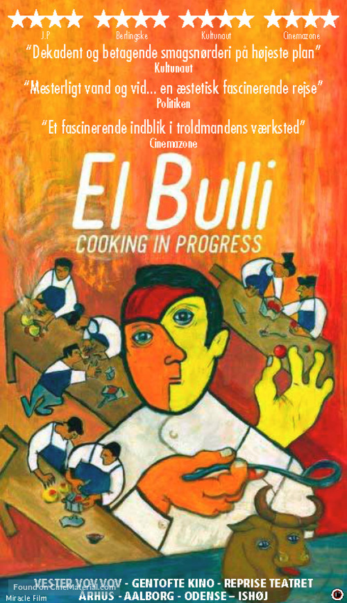 El Bulli: Cooking in Progress - Danish Movie Poster