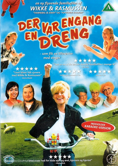 Der var engang en dreng - Danish DVD movie cover