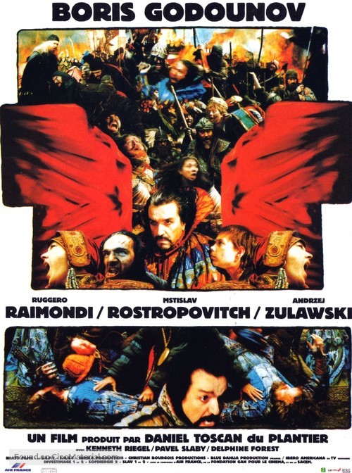 Boris Godounov - French Movie Poster