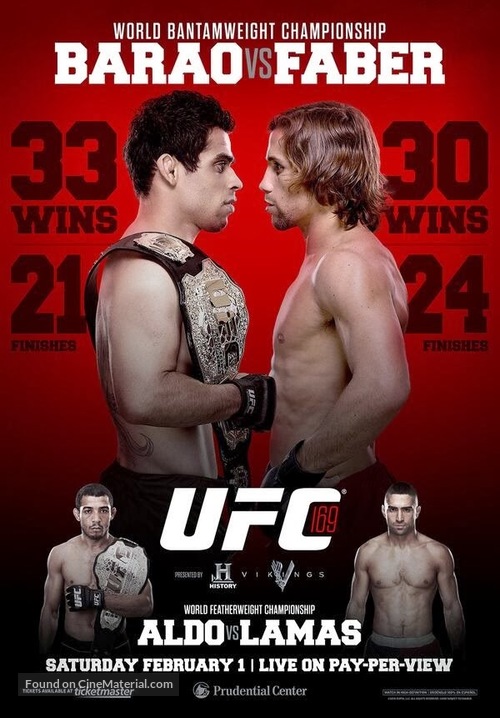 UFC 169: Barao vs. Faber II - Movie Poster
