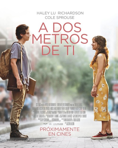 Five Feet Apart - Mexican Movie Poster