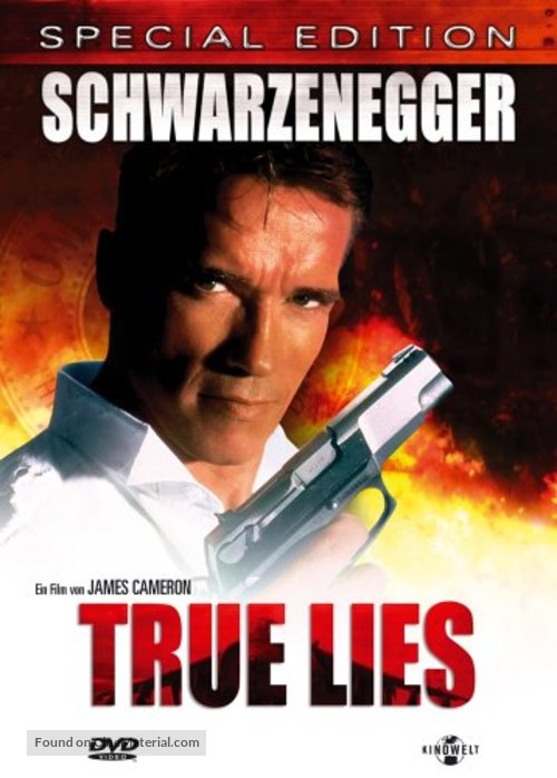 True Lies - German DVD movie cover