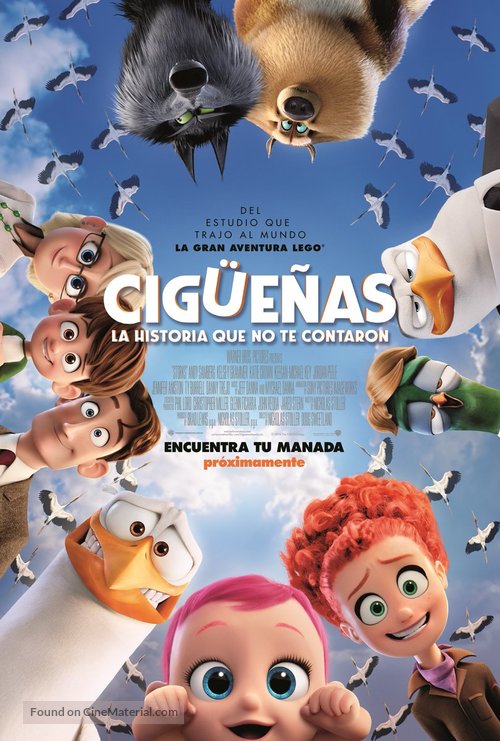 Storks - Mexican Movie Poster