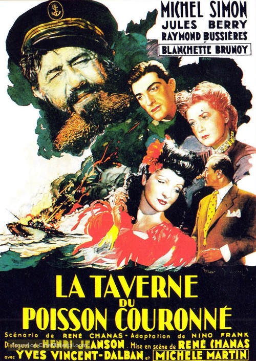 La taverne du poisson couronn&eacute; - French Movie Poster