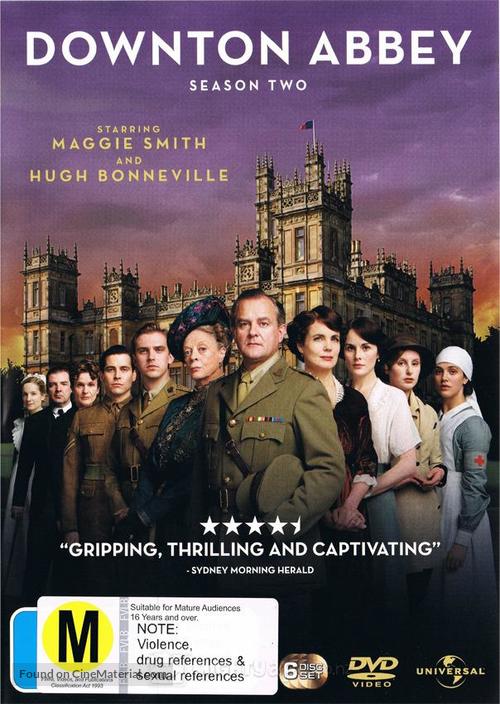 &quot;Downton Abbey&quot; - New Zealand DVD movie cover