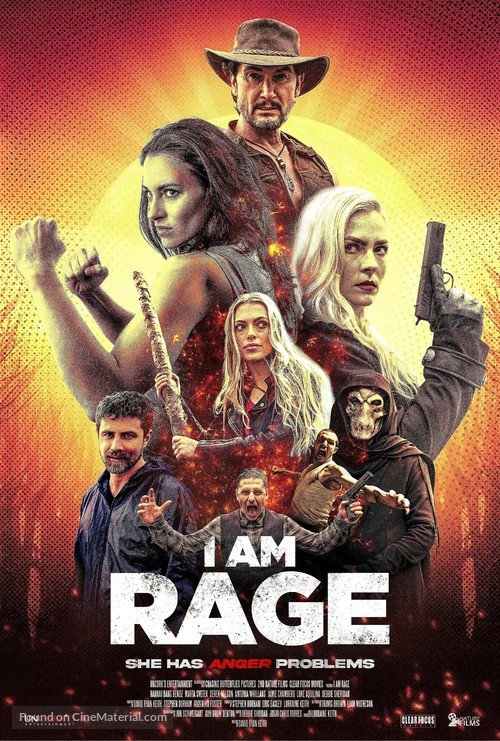 I Am Rage - British Movie Poster