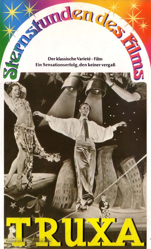 Truxa - German VHS movie cover