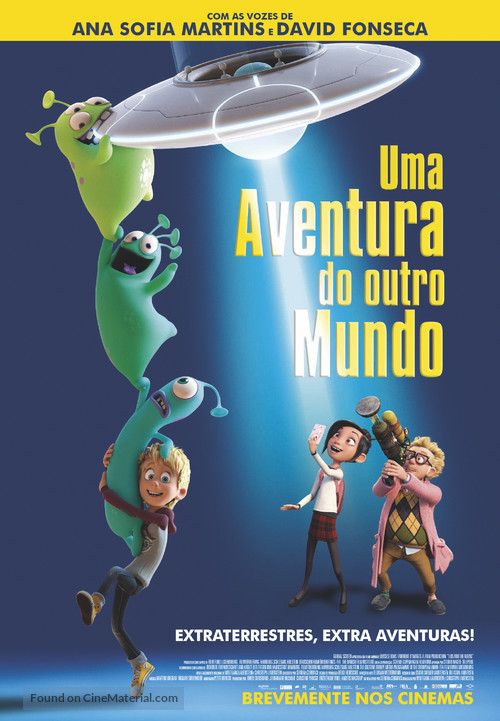 Luis &amp; the Aliens - Portuguese Movie Poster