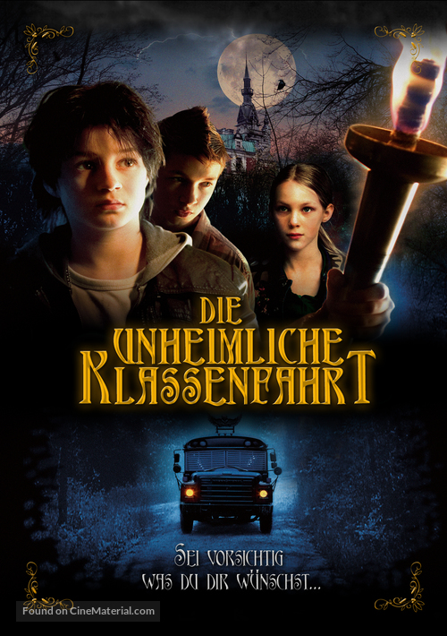 De griezelbus - German Movie Poster